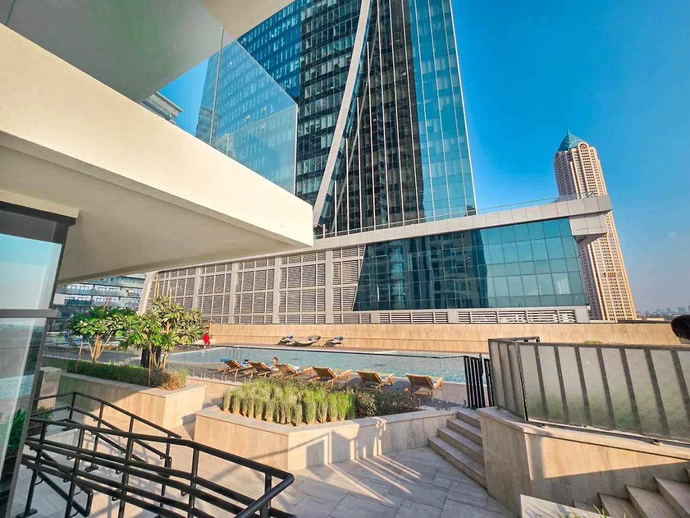Easygo- Lavish 2Br-Terrace-View-Infinity Pool Apartment Dubai 0*,